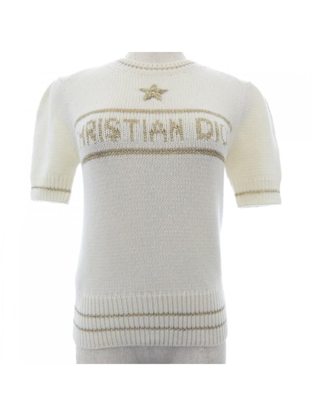 Dior Knit Sweater Beige